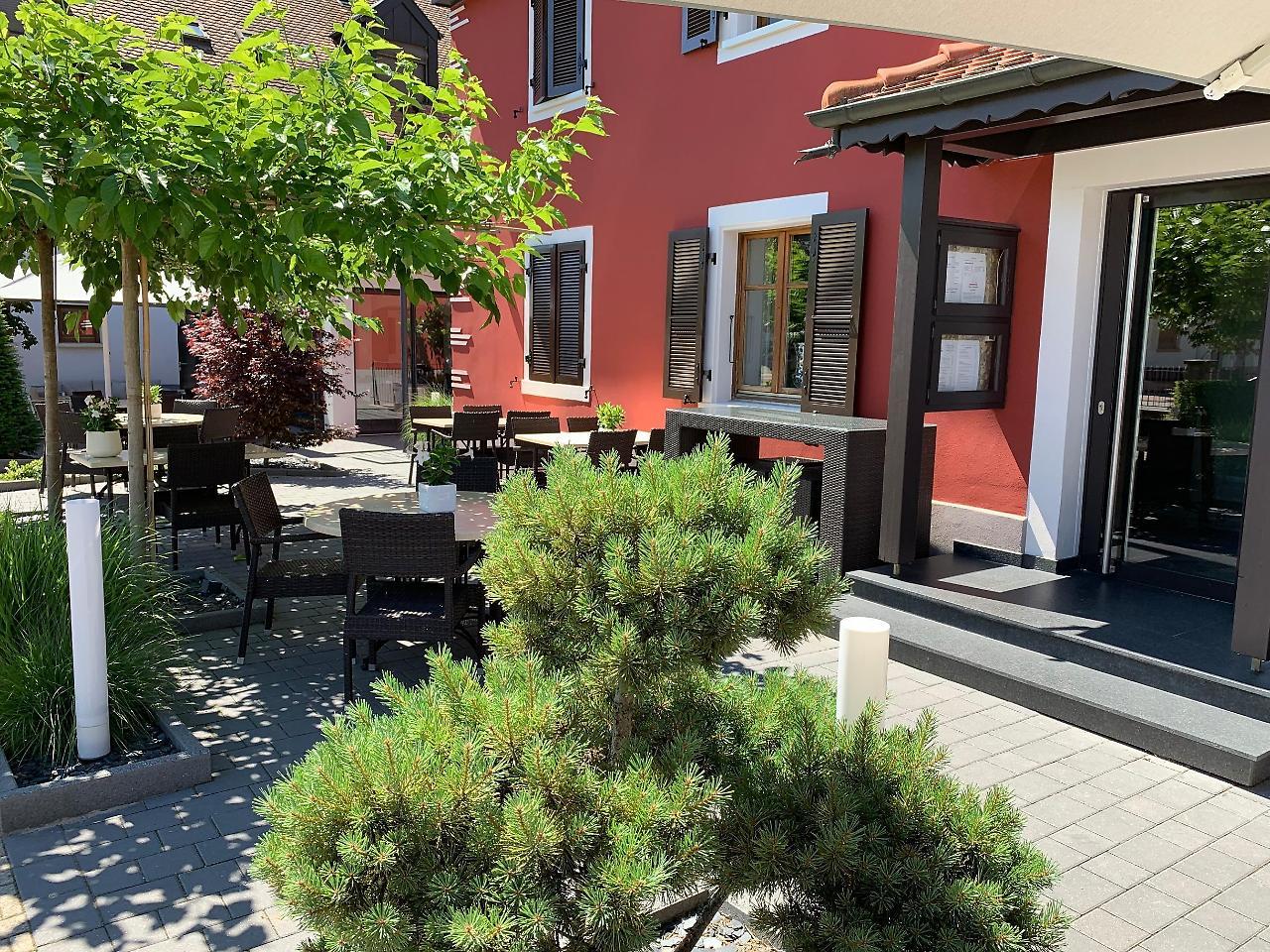 Logis Hotel Restaurant Au Lion Rouge Bartenheim Dış mekan fotoğraf