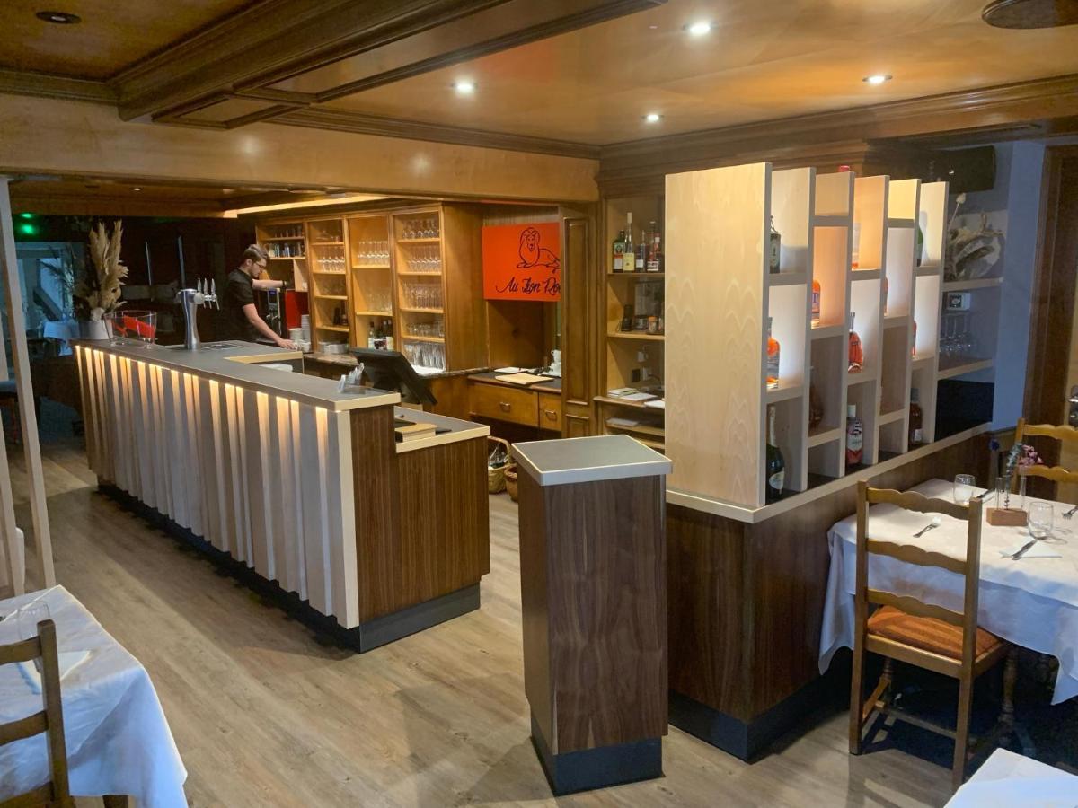 Logis Hotel Restaurant Au Lion Rouge Bartenheim Dış mekan fotoğraf