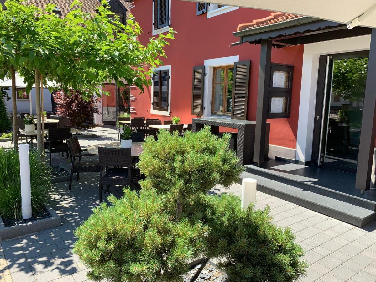 Logis Hotel Restaurant Au Lion Rouge Bartenheim Dış mekan fotoğraf
