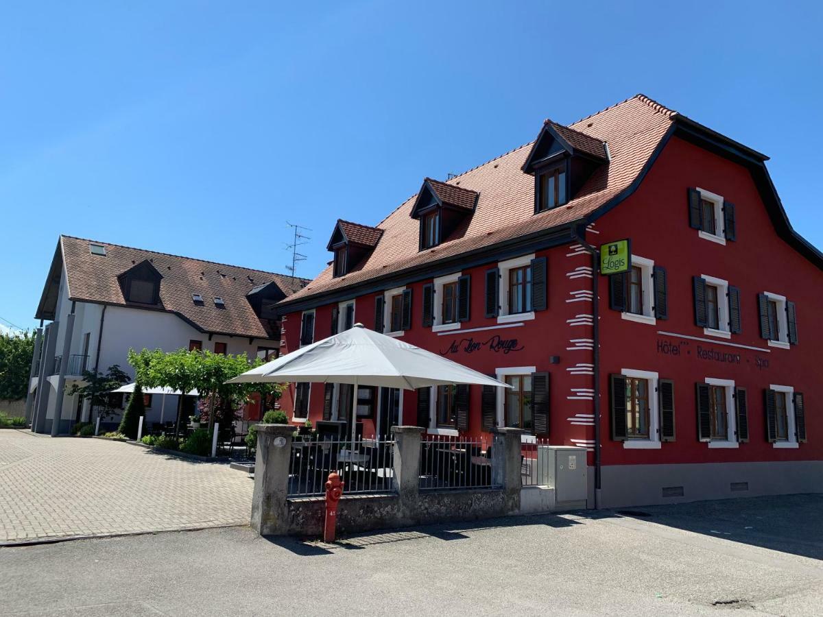 Logis Hotel Restaurant Au Lion Rouge Bartenheim Dış mekan fotoğraf